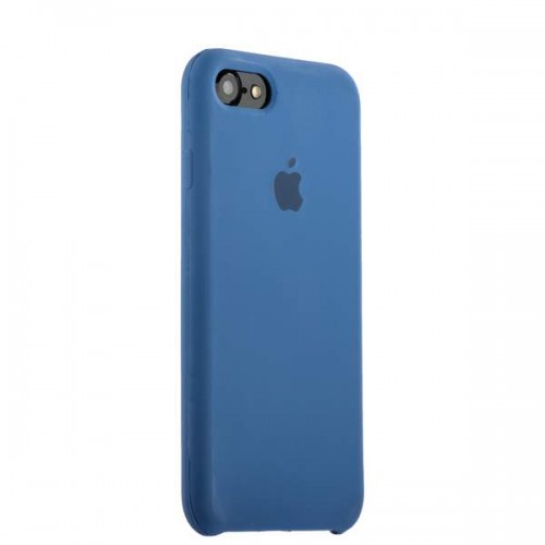 Чехол-накладка Silicone для iPhone 8 и 7 - Синий