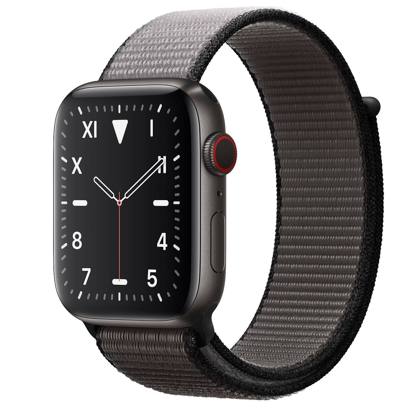 Apple watch titanium space black outlet