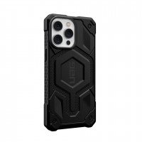 Защитный чехол с поддержкой MagSafe Uag Monarch Pro для iPhone 14 Pro Max - Черный Кевлар (Kevlar-Black)