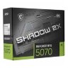 Видеокарта NVIDIA MSI SHADOW 2X GeForce RTX 5070 Dual Fan OC 12 ГБ