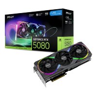 Видеокарта NVIDIA PNY GeForce RTX 5080 ARGB EPIC-X RGB Overclocked Triple Fan