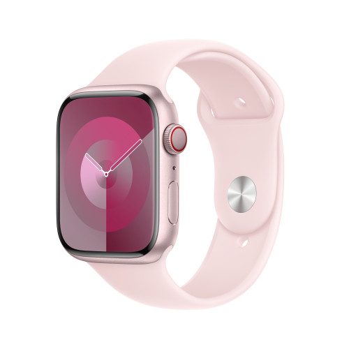 Спортивный ремешок для Apple Watch 45mm Sport Band (M/L) - Светло-розовый (Light Pink)
