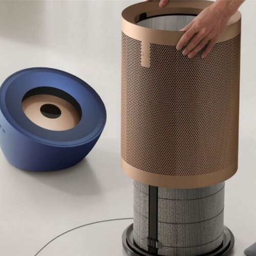 Очиститель воздуха Dyson Purifier Big + Quiet Formaldehyde BP04 - Prussian Blue/Gold