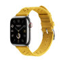 Ремешок Hermes для Apple Watch 42mm Jaune de Naples Tricot Single Tour - Желтый