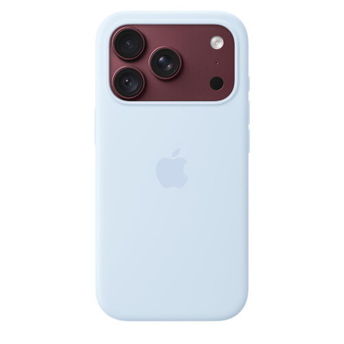Силиконовый чехол для iPhone 18 Pro с MagSafe — Ярко-голубой (Crisp Blue)