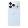 Силиконовый чехол для iPhone 18 Pro с MagSafe — Ярко-голубой (Crisp Blue)