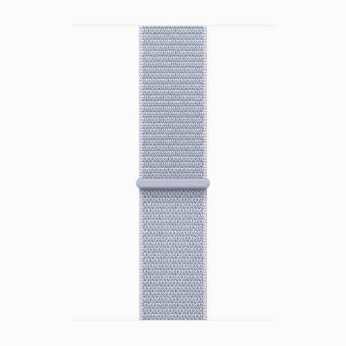 Apple Watch Series 10 46mm, Gold Titanium Case with Sport Loop - Blue Cloud