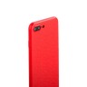 Накладка пластиковая Baseus Plaid для iPhone 8 Plus и 7 Plus - Красная