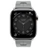 Apple Watch Hermes Series 11 46mm, спортивный ремешок Kilim серый
