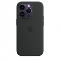 Силиконовый чехол для iPhone 14 Pro Max с MagSafe - "Тёмная ночь"