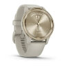 Умные часы Garmin Vivomove Trend 40mm, Cream Gold Stainless Steel Bezel, French Gray Case and Silicone Band
