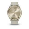 Умные часы Garmin Vivomove Trend 40mm, Cream Gold Stainless Steel Bezel, French Gray Case and Silicone Band
