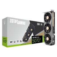 Видеокарта NVIDIA ZOTAC GeForce RTX 5070 Ti SOLID SFF Triple Fan OC 16 ГБ