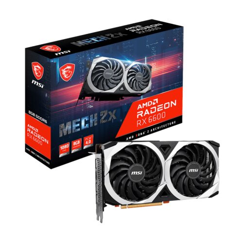 Видеокарта MSI Radeon RX 6600 MECH 2X 8G