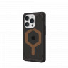 Защитный чехол Uag Plyo для iPhone 15 Pro с MagSafe - Черный/бронза (Black/Bronze)