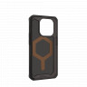 Защитный чехол Uag Plyo для iPhone 15 Pro с MagSafe - Черный/бронза (Black/Bronze)