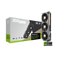 Игровая видеокарта NVIDIA ZOTAC GAMING GeForce RTX 5070 Ti SOLID SFF
