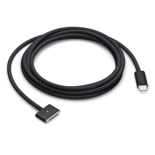 Кабель USB-C — MagSafe 3, 2 м, черный