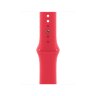 Apple Watch SE (2023) 40mm, Silver Aluminum Case with Sport Band - Red (Красный)