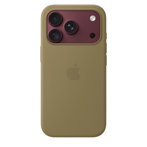 Силиконовый чехол для iPhone 18 Pro с MagSafe — Оливковый (Olive)