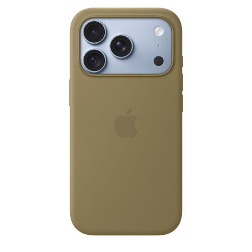 Силиконовый чехол для iPhone 18 Pro с MagSafe — Оливковый (Olive)