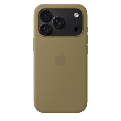 Силиконовый чехол для iPhone 18 Pro с MagSafe — Оливковый (Olive)