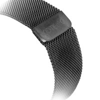 Ремешок из нержавеющей стали для Apple Watch 42мм W6 MAGNET Band (Графитовый)