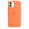 Силиконовый чехол MagSafe для iPhone 12 «Кумкват»
