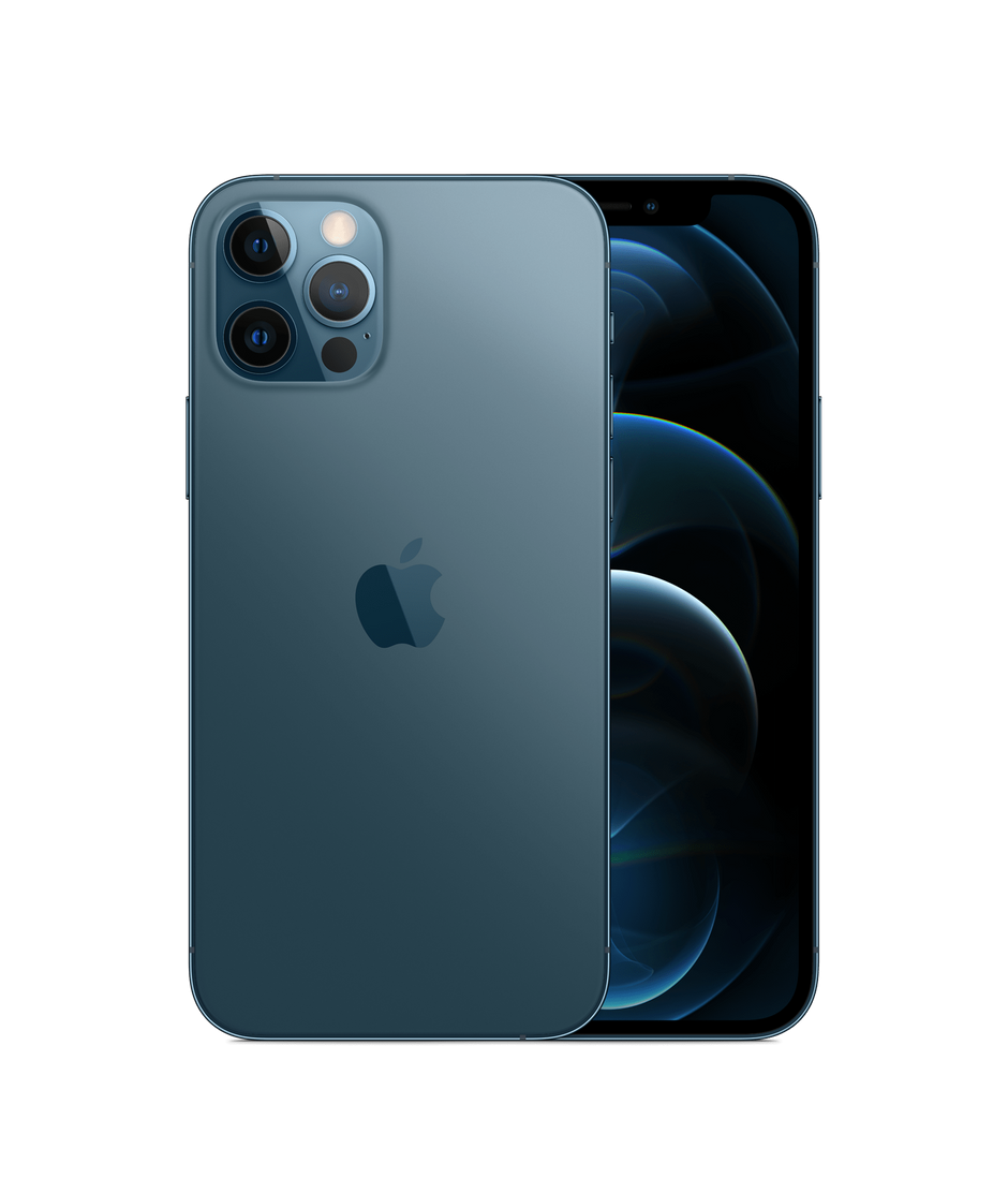 Купить iPhone 12 Pro (2 Sim) 256GB pacific blue в Москве. Цена, отзывы