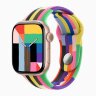 Apple Watch Series 11 42mm, Rose Gold Aluminum Case with Sport Band - Pride Edition