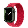 Apple Watch Series 7 41 мм, зеленый алюминий, плетеный монобраслет
