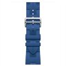 Apple Watch Hermes Series 11 46mm, спортивный ремешок Kilim синий