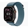 Браслет для Apple Watch Ultra 49mm Alpine Loop Finish Black (M) - Light Blue (Голубой)
