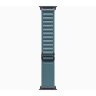 Браслет для Apple Watch Ultra 49mm Alpine Loop Finish Black (M) - Light Blue (Голубой)
