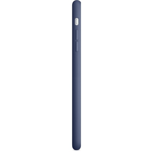 Кожаный чехол для iPhone 6 Plus тёмно-синий