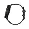 Умные часы Garmin Vivomove Trend 40mm, Slate Stainless Steel Bezel, Black Case and Silicone Band