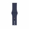 Apple Watch Series 2 42mm, тёмно-синий спортивный ремешок, корпус из алюминия "розовое золото"