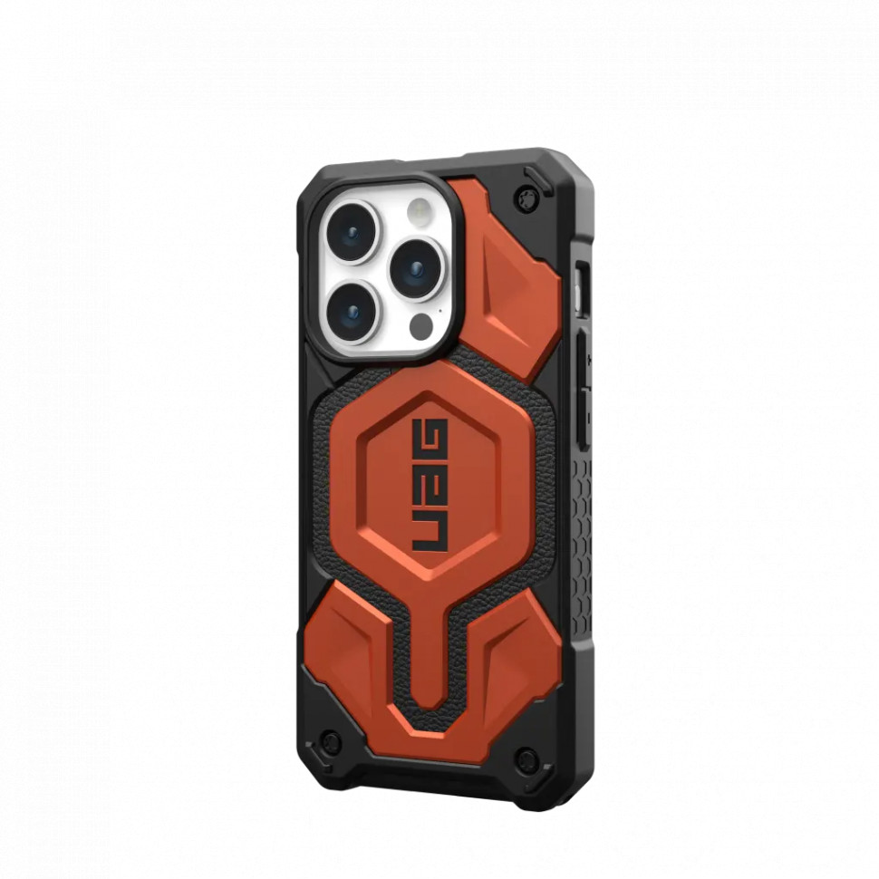 Купить Чехол Uag Monarch Pro для iPhone 15 Pro Max Rust в Москве цена