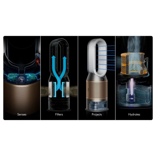 Очиститель-увлажнитель Dyson Purifier Humidify + Cool PH2 De-NOx - Nickel/Gold