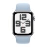 Apple Watch SE (2023) 40mm, Silver Aluminum Case with Sport Band - Light Blue (Голубой)
