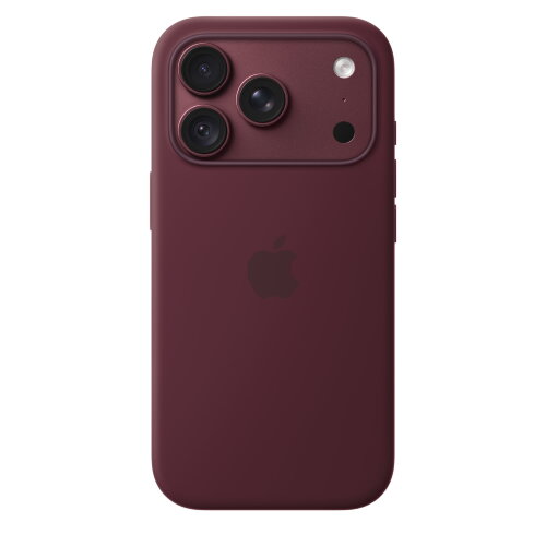 Силиконовый чехол для iPhone 18 Pro с MagSafe — Бордовый (Burgundy)