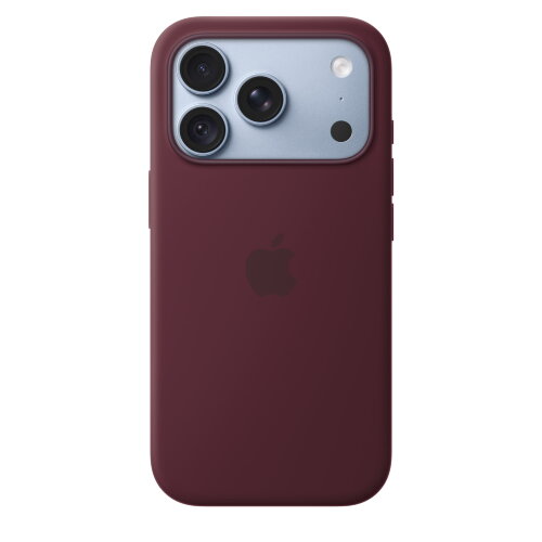 Силиконовый чехол для iPhone 18 Pro с MagSafe — Бордовый (Burgundy)