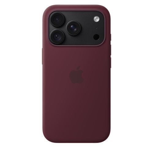 Силиконовый чехол для iPhone 18 Pro с MagSafe — Бордовый (Burgundy)