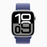 Apple Watch Series 10 42mm, Silver Aluminum Case with Sport Loop - Ultramarine