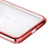 Чехол-накладка KINGXBAR для iPhone 8 Plus и 7 Plus со стразами Swarovski - розовый (Колье)