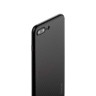 Чехол-накладка карбоновая Coblue 4D для iPhone 8 Plus и 7 Plus - Черный