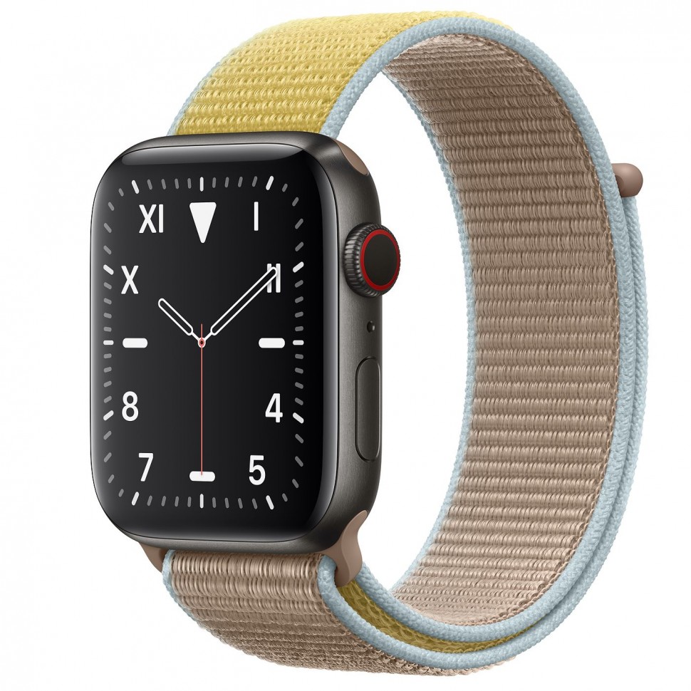 Купить Apple Watch 5 Titanium dark 44mm 
