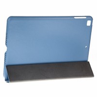 Кожаный чехол для iPad Air Hoco Duke голубой