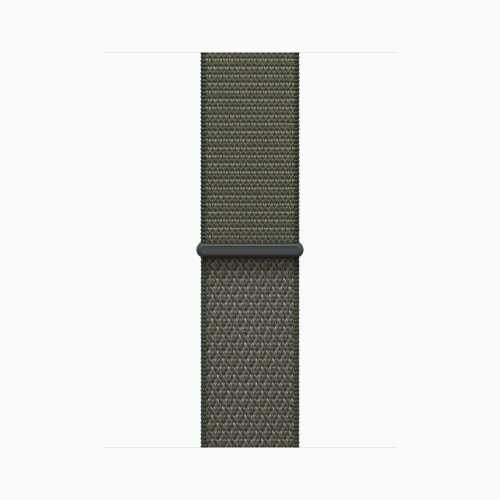 Apple Watch Series 11 42mm, Gold Titanium Case with Sport Loop - Forest
