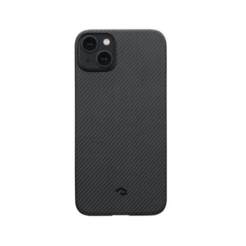 Чехол PITAKA MagEZ Case 3 для iPhone 14 Plus с MagSafe - 600D черный/серый (твил)